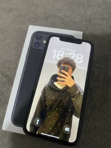 iPhone 11 128GB Preto | Tela Original | Nota Fiscal | Caixa