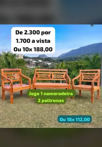 Jogo de bancos