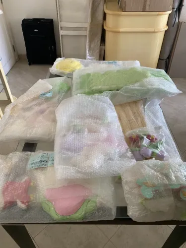 Painel de papel machê para menina