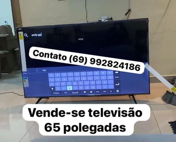 TV nova 65 polegadas