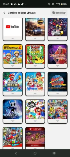 Jogos digitais Nintendo swicth