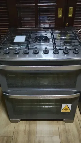 Fogão 2 fornos nunca usado novo