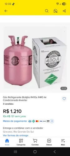 Gas R410A