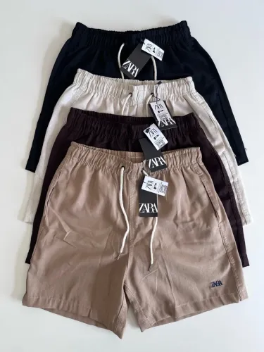Short Linho Zara