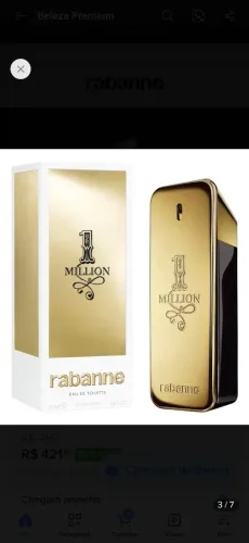 One Million Rabanne 50 ml - Original Importado