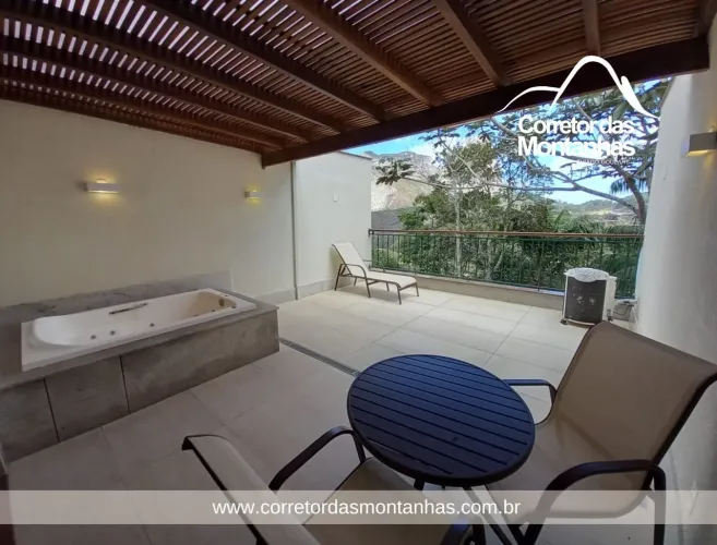 Pedra Azul Flat 55m² com Jacuzzi Privativa para Comprar no Condomínio Vista Azul, Domingo