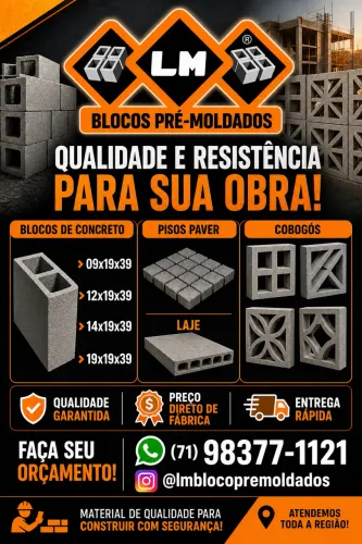 Blocos de concreto 