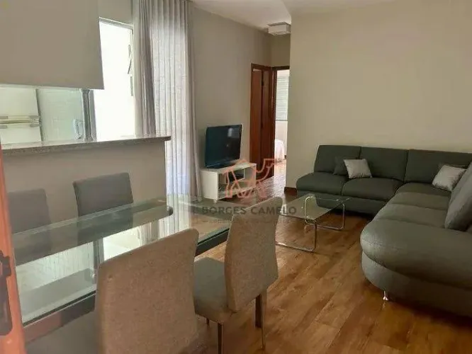 Apartamento com 2 quartos para alugar, 65 m² - Lourdes - Belo Horizonte/MG