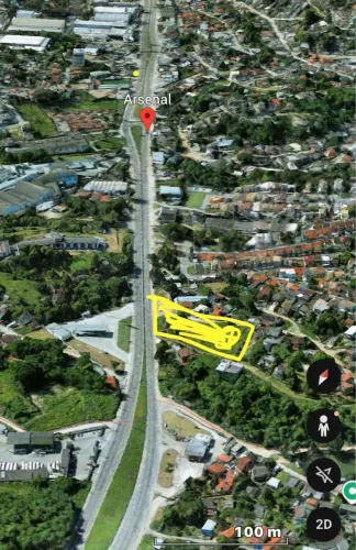 Área de frente para rodovia com 5 mil M2