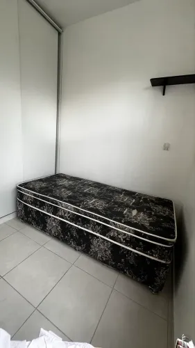 Colchão Box Solteiro Pelmex Nevada - Molas Bonnell - Bom estado