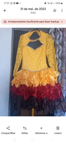 vendo vestidos de quadrilhas. semi novo.aceito proposta.
