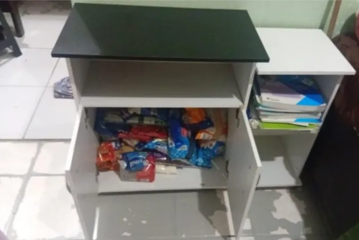 Pequeno Rake de chão