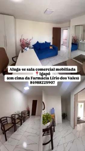 Aluga-se salas comerciais na zona norte de Natal/RN