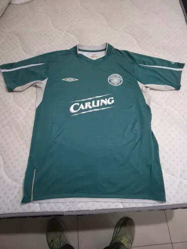 Camisa Celtic (away) temporada 2004/2005