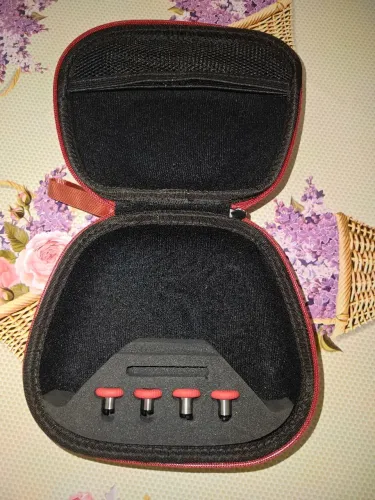 Bolsa Flydigi One Piece Red + Grips Vermelhos