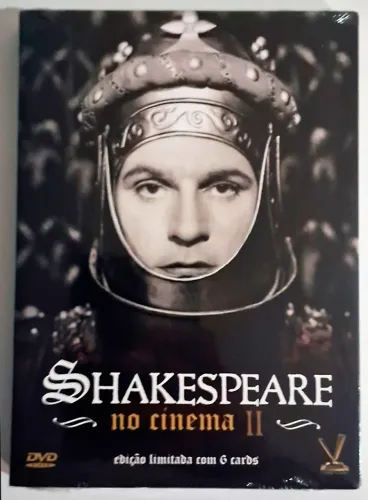 Coleção DVD Shakespeare No Cinema Vol. 2 (3 Discos) Box Novo Lacrado