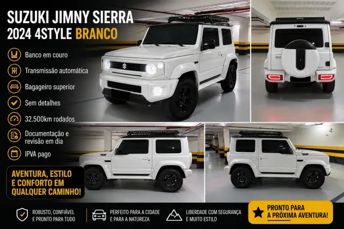 Suzuki Jimny Sierra 4style 1.5 16V AUT 2024