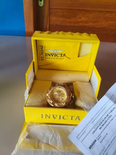 Troco Invicta Thunderbolt Dourado por Xbox 360 RGH com Jogos