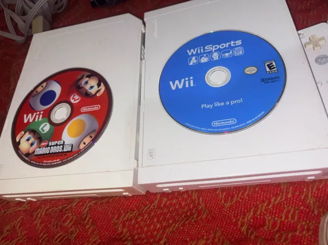 Vídeo Game Nintendo Wii Kit Duplo