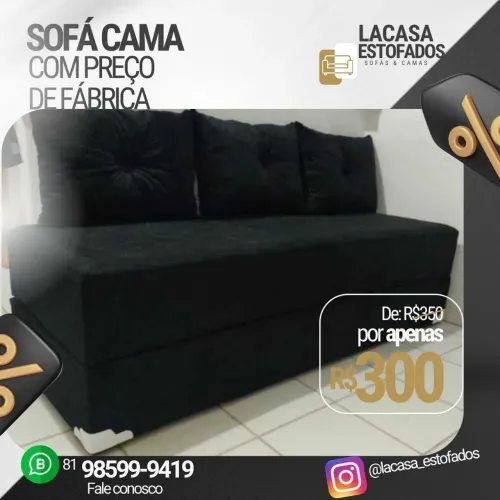 Bicama sofá novo lacrado 