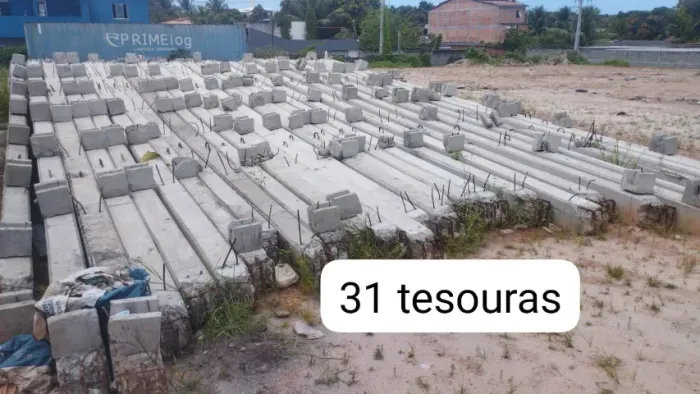 Tesouras de concreto de galpão Premoldados