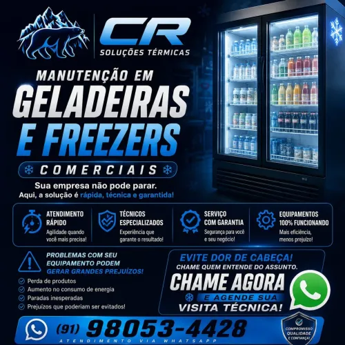 Técnico geladeira, refrigeração geral