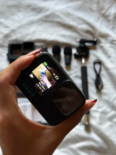 GoPro Hero 11 Black + Media Mod + Microfone Boya Sem Fio + Acessórios + Bateria Extra
