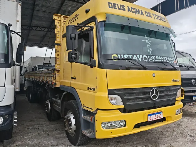 Mercedes Atron 2428 Bitruk Cabinado