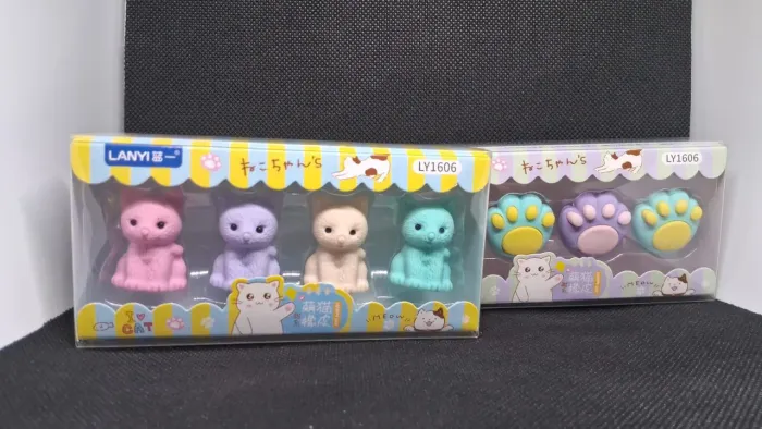 Borracha escolar fofa