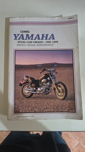 Manual Clymer Yamaha Virago XV535/1100 (em inglês)