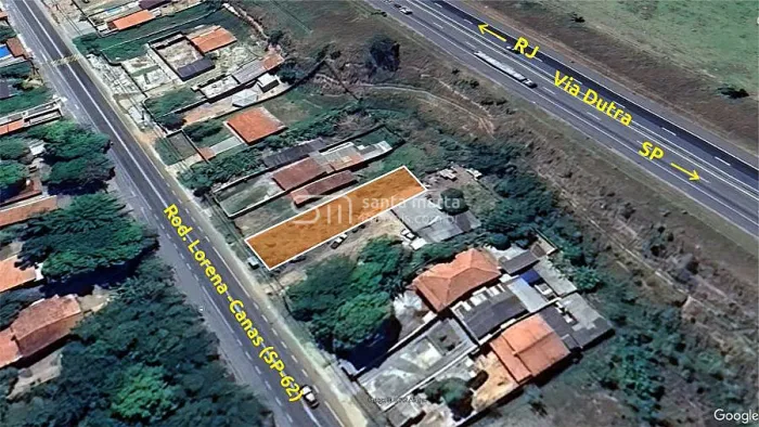 TERRENO NA RODOVIA LORENA-CANAS | PROXIMO À VIA DUTRA