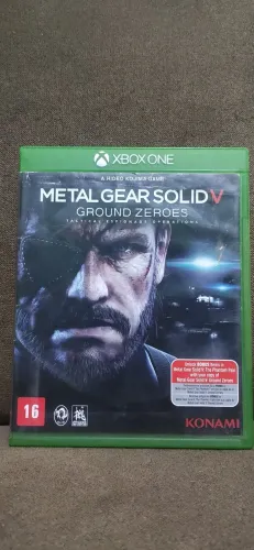 Jogo Original Usado Metal Gear Solid 5 Ground Zeroes xbox one Midia Fisica