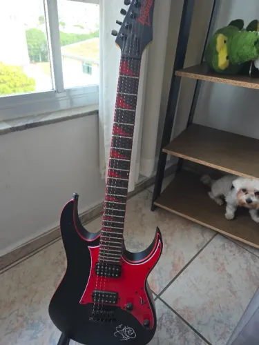 Ibanez GIO GRG131DX Black/Red HH ? Guitarra Superstrato