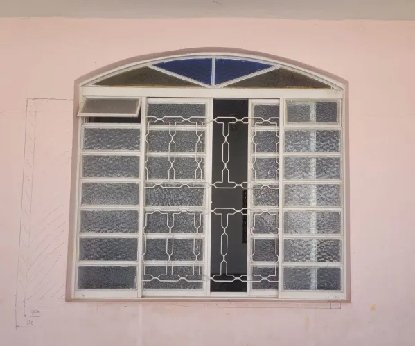 Kit de janela usadas com grade , portas e janelas de ambiente