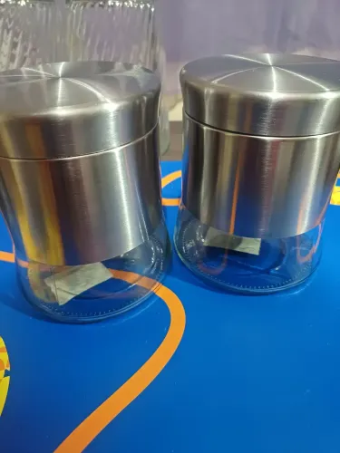 Conjunto de 2 potes herméticos 