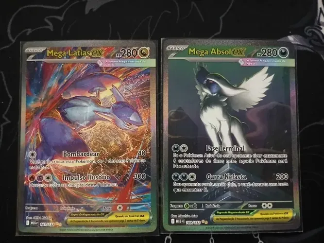 Mega latias Ex e Mega Absol Ex