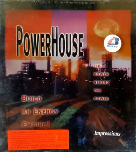 cd de jogo powerhouse build an energy empire excelente estado (ressecou o plastico ) 4cx