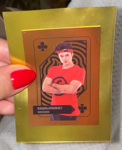 Extra cromo - figurinha lendária enaldinho