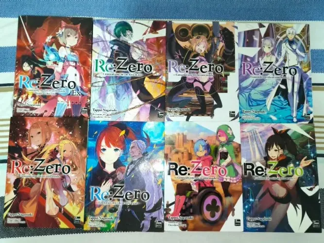 Coleção de livros ReZero Light Novel
