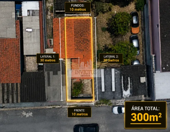 Terreno Residencial para Comprar, 300m² - Vila Marina, Santo André/SP.