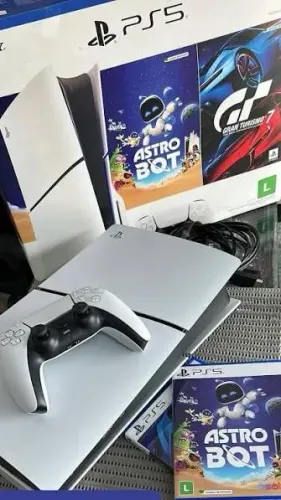 Console Playstation 5 Slim Midia Fisica 1 TB Sony