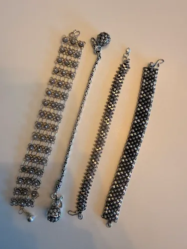 Pulseira Prata de Bali 