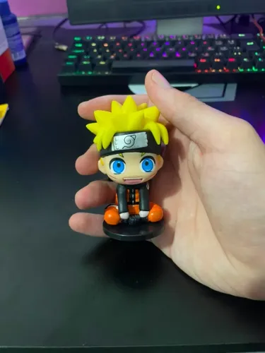 Boneco Naruto Uzumaki 9cm Anime Action Figure Mini Estatueta