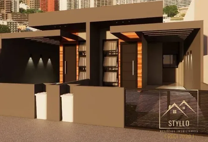 Casa com 2 dormitórios a venda, 55,00 m² Loteamento Novo Horizonte São José
