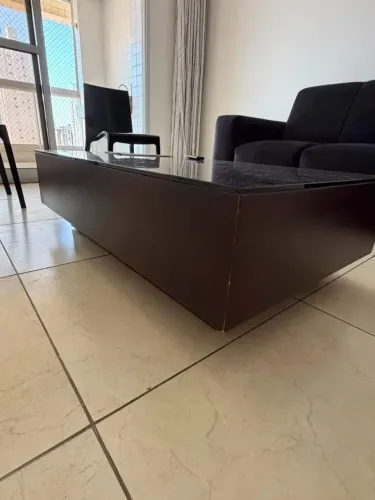 Mesa de centro retangula - madeira 