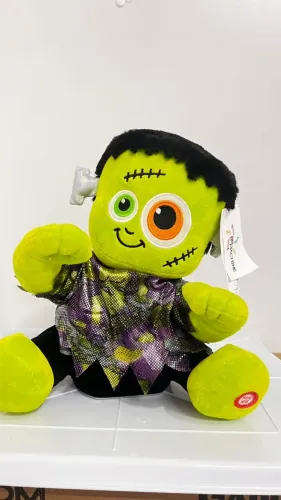 Urso pelúcia eletrônico Frankenstein