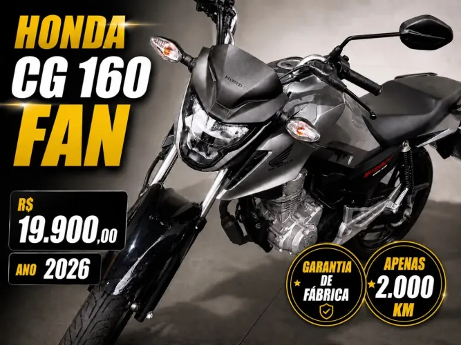 Honda Cg 160 fan 2026