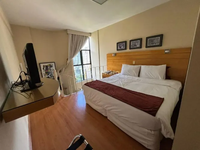Locação de Flat Mobiliado 47m² Savassi