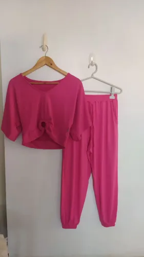 Conjunto de calça e blusa Tam M