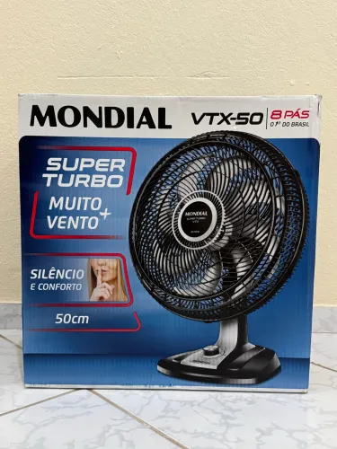 Ventilador Mondial 50cm novo